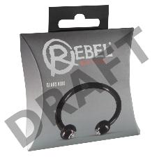 Металлическое кольцо под головку Glans Ring by Rebel