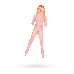 Кукла надувная Dolls-X by TOYFA Olivia, блондинка, с тремя отверстиями, кибер вставка: вагина-анус