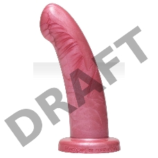 Розовый фаллоимитатор Golden Rose Dildo Medium - 15,3 см.