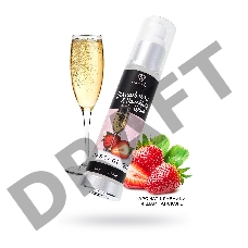 Массажное масло SECRET PLAY с ароматом клубники и шампанского, 50 мл