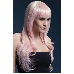Парик Сладкая Сиенна с розовыми прядями (блонд) (Fever)