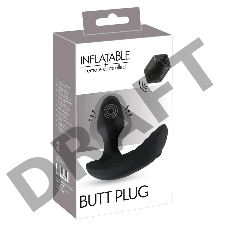 Вибростимулятор анальный с вибрацией, расширением и пультом ДУ