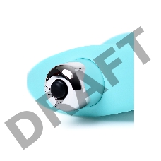 Анальный вибратор Штучки-Дрючки, голубой, силикон, 11,5 см