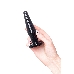 Анальная втулка TOYFA POPO Pleasure Gemini , TPE, черная,12,1 см