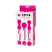 Вагинальные шарики A-Toys by TOYFA Redvil, силикон, розовые, 16,5 см