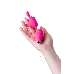 Виброяйцо и вибронасадка на палец JOS VITA, силикон, розовые, 8,5 и 8 см