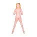 Кукла надувная Dolls-X by TOYFA Olivia, блондинка, с тремя отверстиями, кибер вставка: вагина-анус
