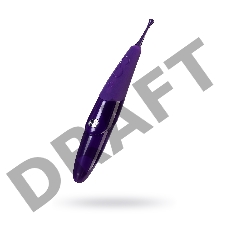 Стимулятор клитора с ротацией Zumio X,фиолетовый,ABS пластик, 18 см