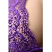 Боди Candy Girl London кружевное, фиолетовое, OS