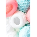 Мастурбатор A-Toys Pufl, бирюзовый, ТРЕ, 6 см Ø 2,7 см