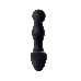 Стимулятор простаты Erotist Fifth, cиликон, черный, 14,1 см