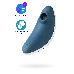 Вакуум-волновой бесконтактный стимулятор клитора Satisfyer Vulva Lover 1, силикон, синий