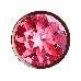Пробка цвета розового золота с малиновым кристаллом Diamond Ruby Shine L - 8,3 см.