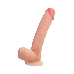 Фаллоимитатор RealStick Silicone Henry C, телесный, 25 см