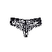 Эротические трусики Erolanta Sonia, черный (46-48)