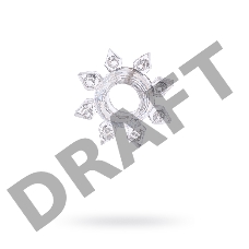 Эрекционное кольцо на пенис TOYFA, TPE, прозрачный