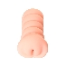Мастурбатор реалистичный KOKOS Gloria с двойным слоем, TPR, бежевый, 20 см
