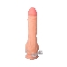 Реалистичный вибратор TOYFA RealStick Elite Vibro, TPR, телесный, 7 режимов вибрации, 24 см
