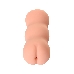 Мастурбатор реалистичный KOKOS TONGGGO-2 с двойным слоем, TPR, бежевый, 16 см