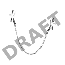 Зажимы для сосков на цепи Alligator Nipple Clamps Зажимы для сосков на цепи Alligator Nipple Clamps