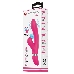 Розовый вибратор Willow с вакуумной стимуляцией клитора - 20,4 см.