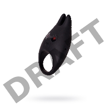 Виброкольцо Erotist Diablo, силикон, черный, 7,9 см, Ø 2,6 см