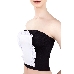 Верхняя часть костюма «Горничная», Pecado BDSM, корсет, головной убор, черно-белый, 40