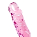 Реалистичный фаллоимитатор, TPE, розовый, 19 см