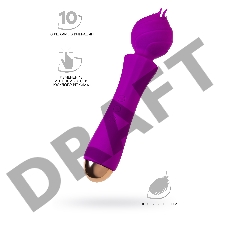 Вибратор Flovetta by Toyfa HYACINTH, силикон, фиолетовый, 21,5 см