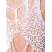 Костюм-сетка Passion Erotic Line, белый, OS