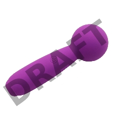 Перезаряжаемый Мини-Вонд CNT Pleasure Wand Purple CNT-060018A