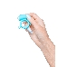 Виброкольцо на пенис A-Toys by TOYFA Sair, силикон, голубое, Ø 2,6 см