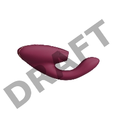 Бесконтактный клиторальный стимулятор Womanizer Duo 2 бордовый