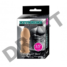 Латексная насадка-удлинитель с усиками 