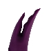 Вибронасадка на палец JOS Tessy для прелюдий, силикон, фиолетовый, 9,5 см