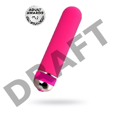 Нереалистичный вибратор A-Toys by TOYFA Mastick mini, ABS пластик, розовый, 13 см