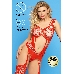 Костюм-сетка Candy Girl Britney красный, OS