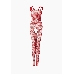 Боди-комбинезон красный мелкий рисунок (Impulse)