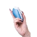 Вакуум-волновой бесконтактный стимулятор клитора Satisfyer Love Breeze, силикон, голубой, 9,5 см.