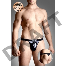 Стринги мужские SoftLine Collection Police, черный, S/L