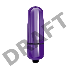 Фиолетовая вибропуля Mady - 6 см.