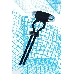 Лассо на пенис A-toys by TOYFA Jat, силикон, черное, 14 см