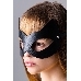 Маска Штучки-дрючки Кошка, кожа, черная