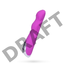 Вибратор TOYFA Dolce Leo, силикон, розовый, 16,5см