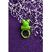 Виброкольцо на пенис A-Toys by TOYFA Chio, силикон, зеленое, 8,1 см, Ø 3,1 см