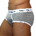 Трусы мужские брифы серые, L