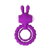 Эрекционное кольцо на пенис JOS GOOD BUNNY, силикон, фиолетовый, 9 см
