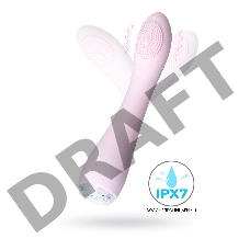 Вибратор PPP SHIO-PRO, силикон, розовый, 21 см