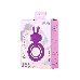 Эрекционное кольцо на пенис JOS GOOD BUNNY, силикон, фиолетовый, 9 см