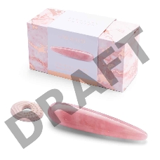 Массажер le WAND Crystal Wand розовый кварц